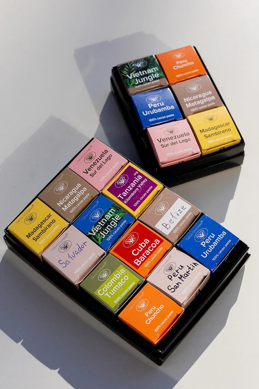 12 Assorted 100% Cacao Paste