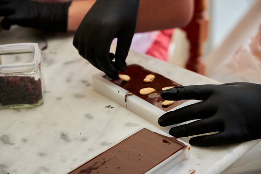 Bar chocolate making workshop