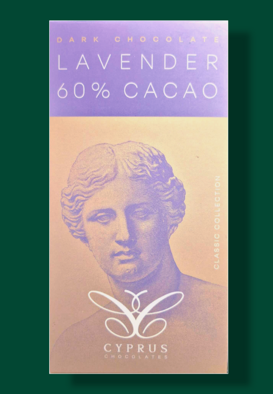 Lavender Dark chocolate bar