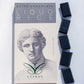 White chocolate bar with liquorice made in Cyprus