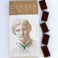 White chocolate bar with Cyprus coffee flavour